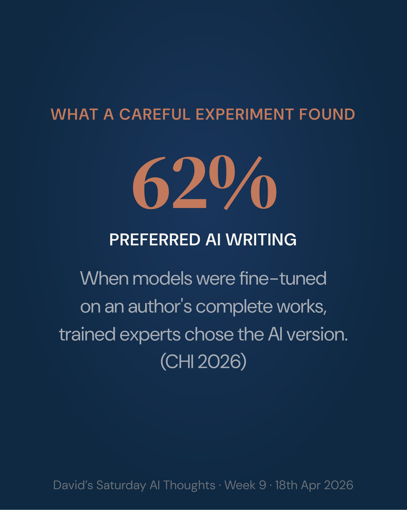 Slide 3: Stat 62%