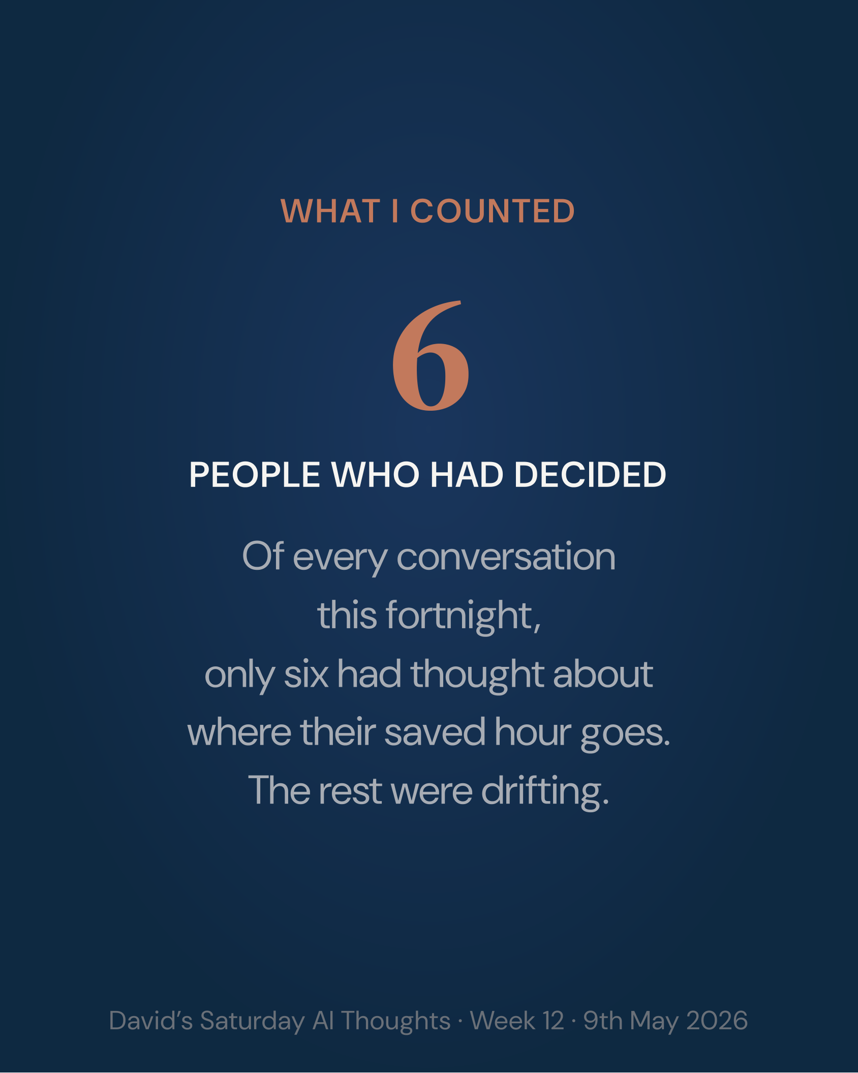 Slide 3: 6 people who decided