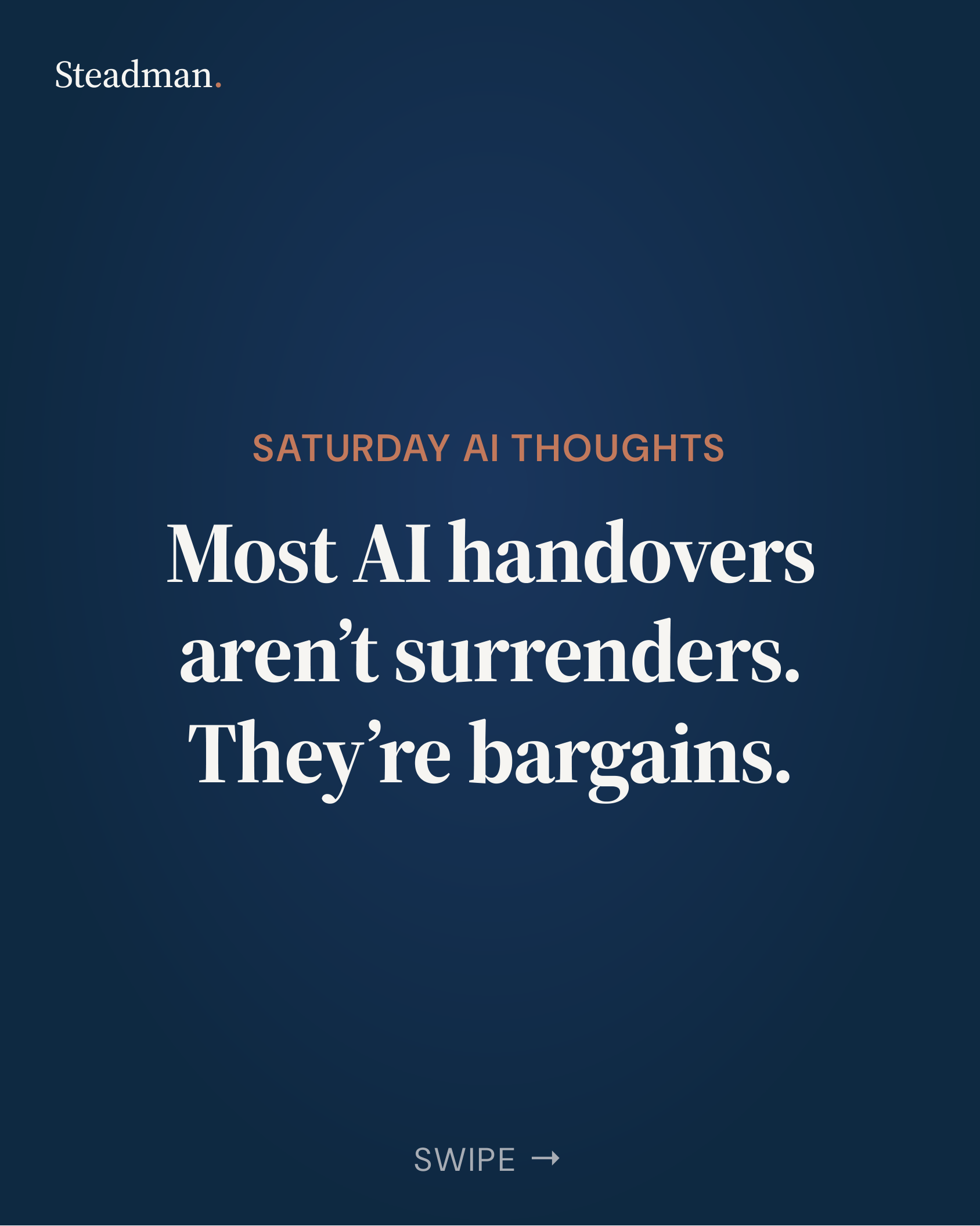 LinkedIn carousel: A thousand small bargains
